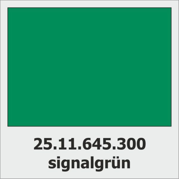 t 25.11.645 signalgrün, RAL 6032