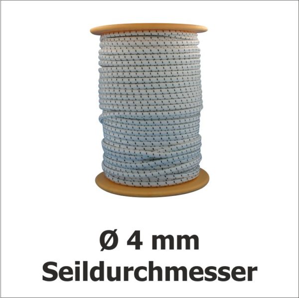 4 mm Gummiseil