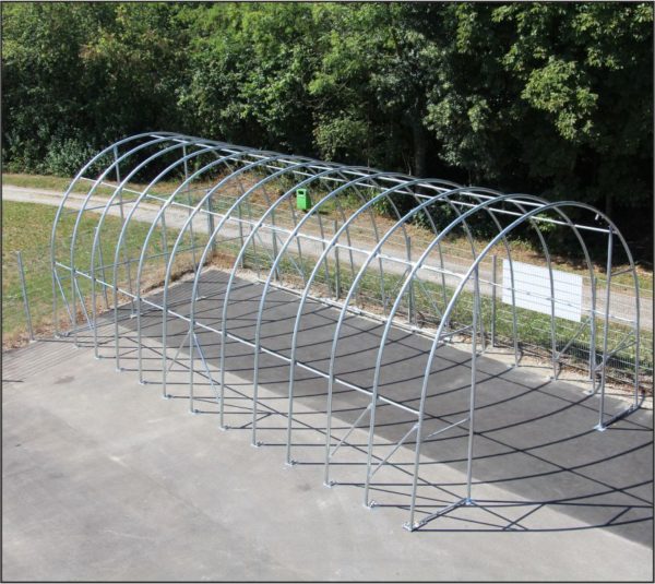 Rundbogenzelt 7.00 x 6.00 x 4.50 m L/B/H – Bild 2