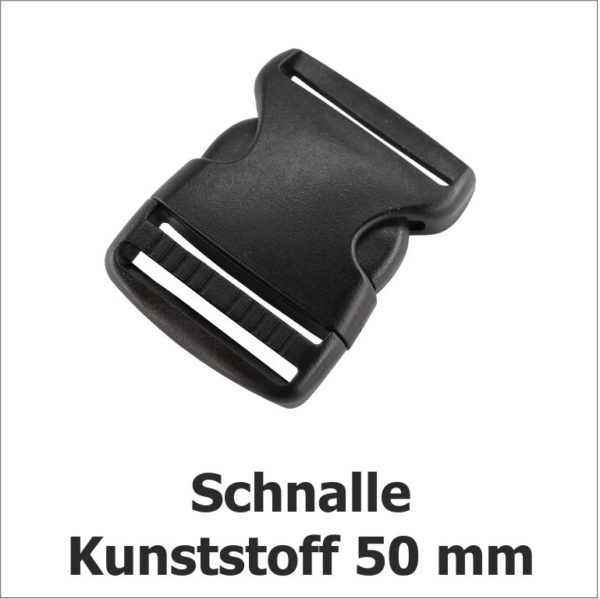 Schnalle Kunststoff 50 mm