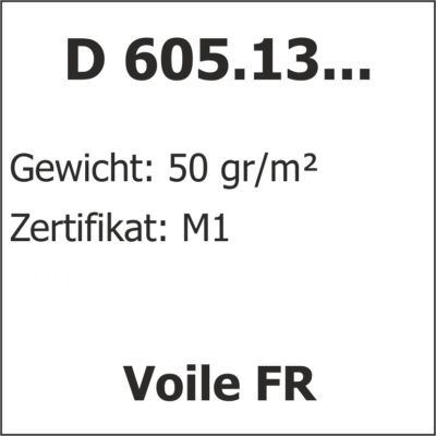 D 605.13.... Voile FR