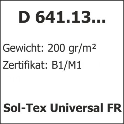 D 641.13.... Sol-TEX Universal FR