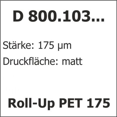 Roll-Up PET 175
