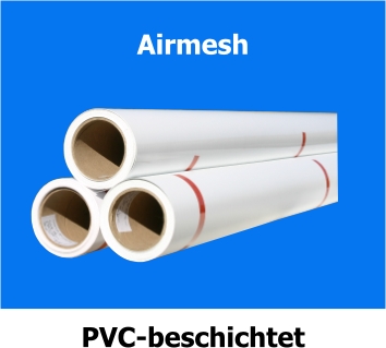 Airmesh, bedruckbar mit Solvent, Eco-Solvent, Latex und UV-Tinte