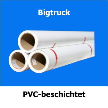 Bigtruck, bedruckbar mit Solvent, Eco-Solvent, Latex und UV-Tinte
